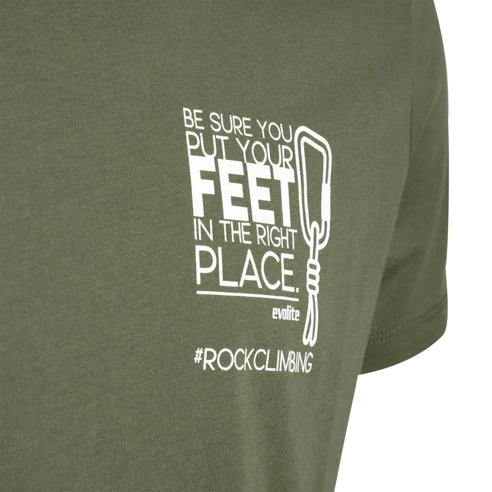 Evolite Rock Climbing T-shirt-Haki — 4