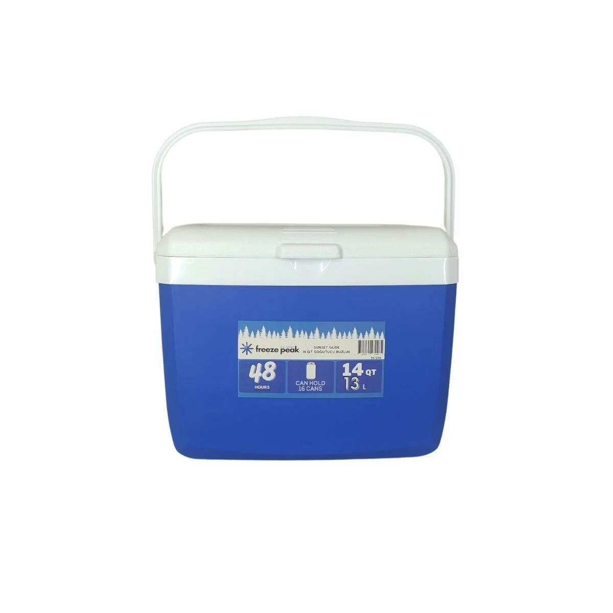 Freeze Peak Sunset Glide 14 QT Soğutucu Buzluk 13 Litre