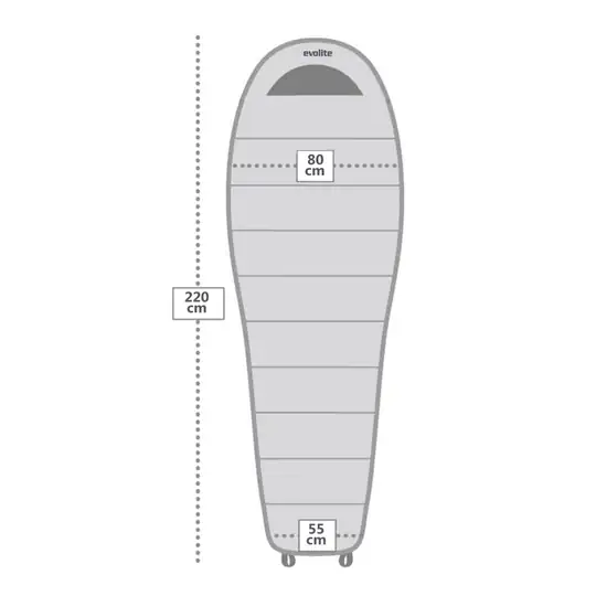 Evolite Ocean Pro -18°C Uyku Tulumu