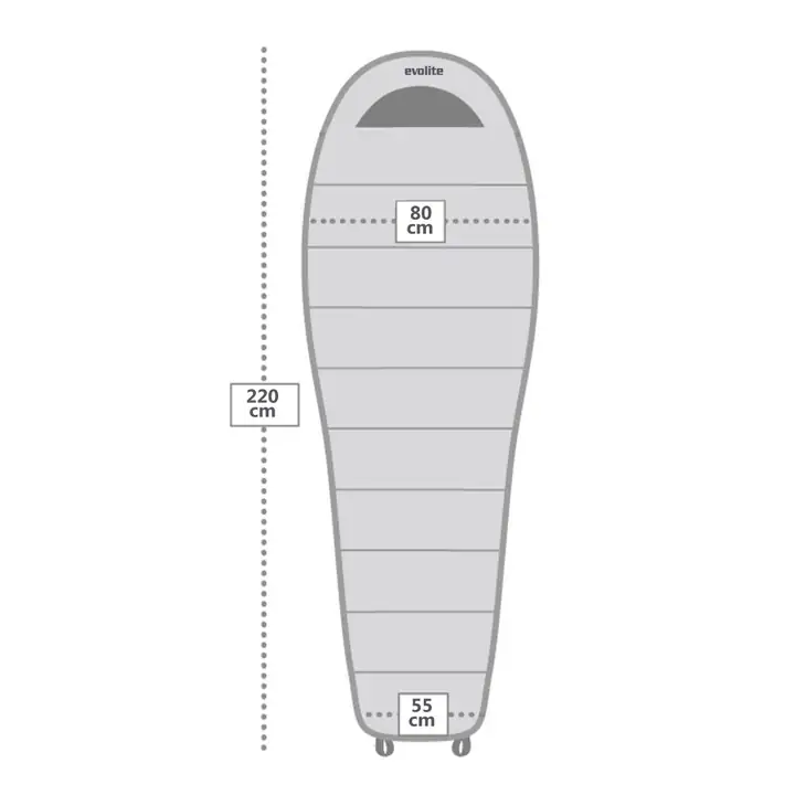 Evolite Ocean Pro -18°C Uyku Tulumu