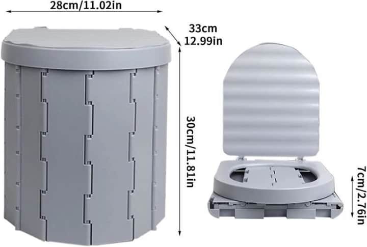 Madfox Bi-Pot Katlanır Portatif Kamp Tuvaleti [Wc] — 5