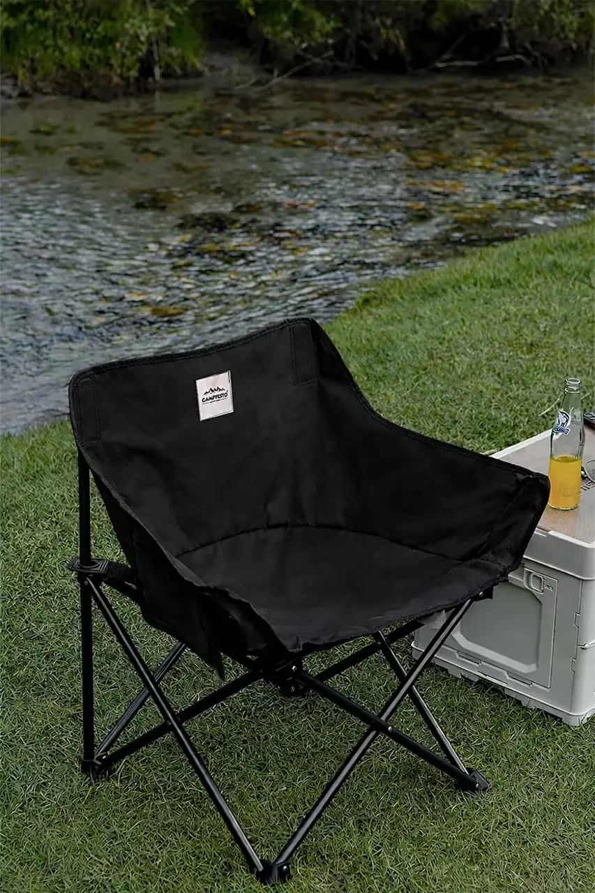 CAMPFESTO Fortis Katlanabilir Outdoor Sandalye Taşınabilir Kamp & Piknik Sandalyesi — 2