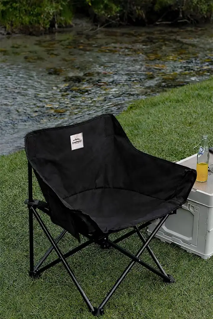 CAMPFESTO Fortis Katlanabilir Outdoor Sandalye Taşınabilir Kamp & Piknik Sandalyesi — 2