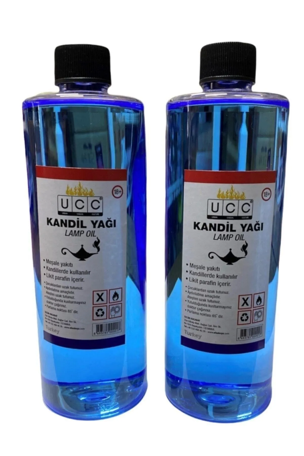 Kandil Yağı Kokusuz Dumansız İç Mekan 400 ml - Gaz Lambası Yakıtı 400 ml — 1