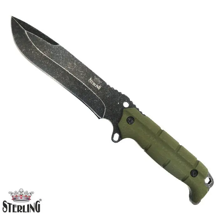 S. STERLING 30 cm Yeşil Avcı Bıçağı — 1