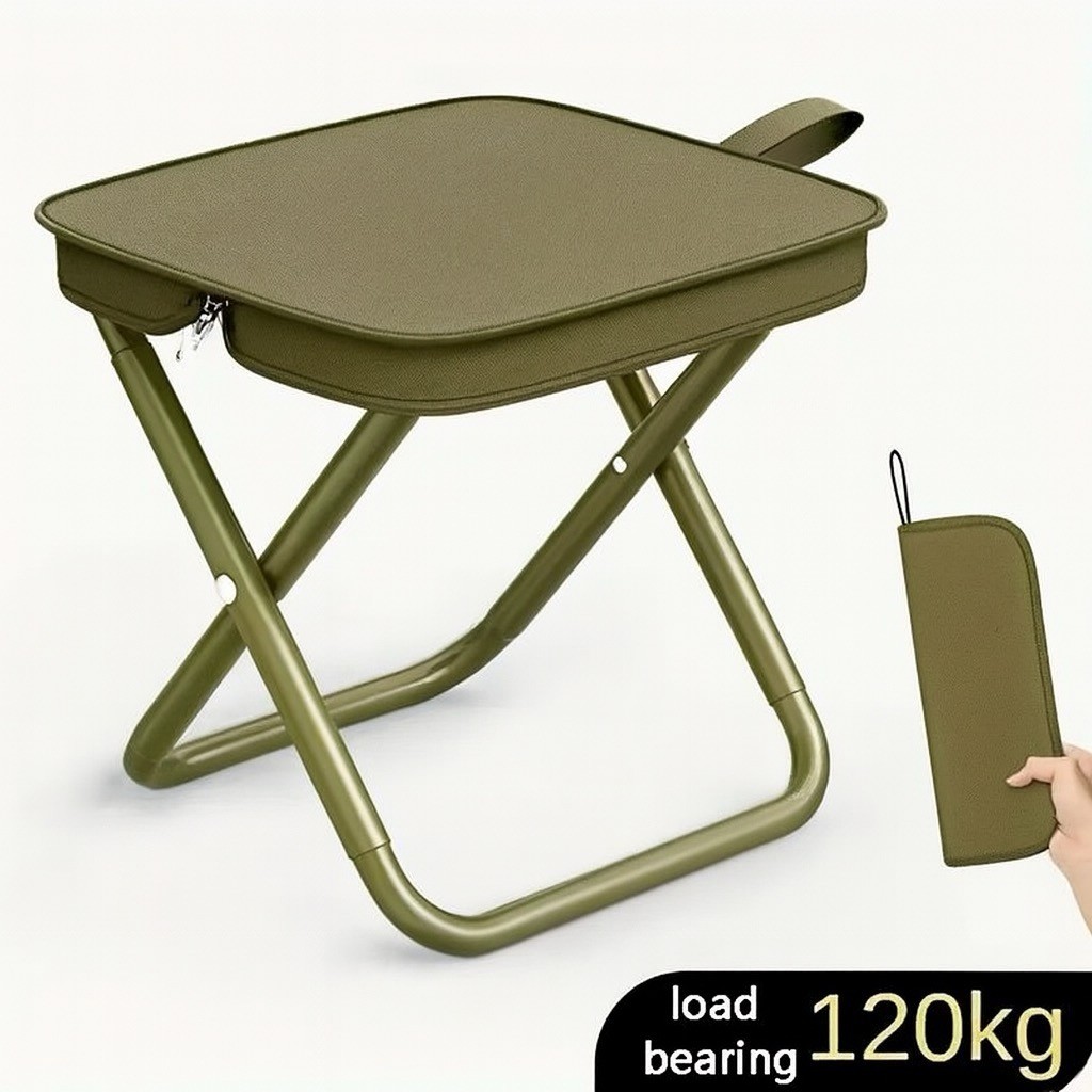 Northopia Flip Katlanır Kamp Taburesi - Haki