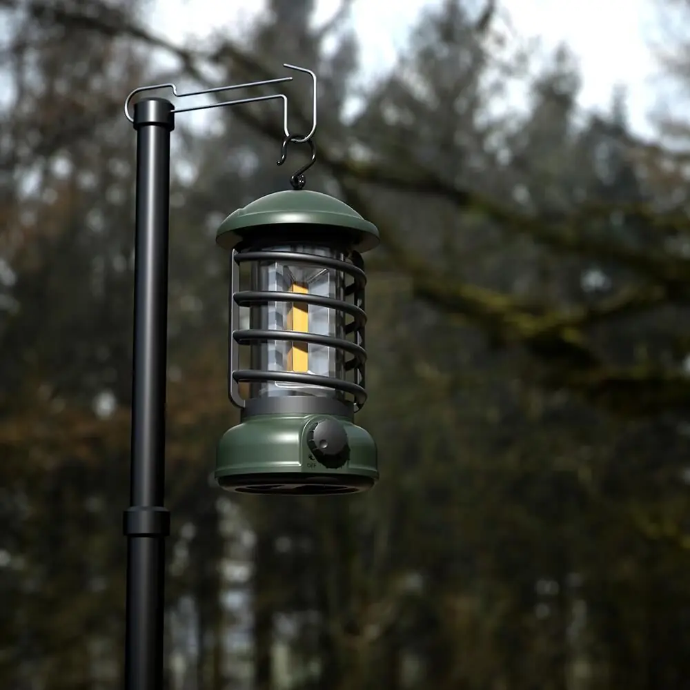 Madfox Vintage Glamping Kamp Lambası 300 Lümen — 5