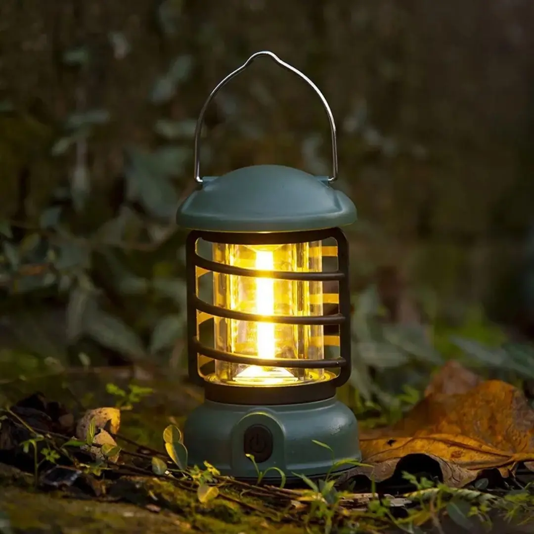 Madfox Vintage Glamping Kamp Lambası 300 Lümen — 6