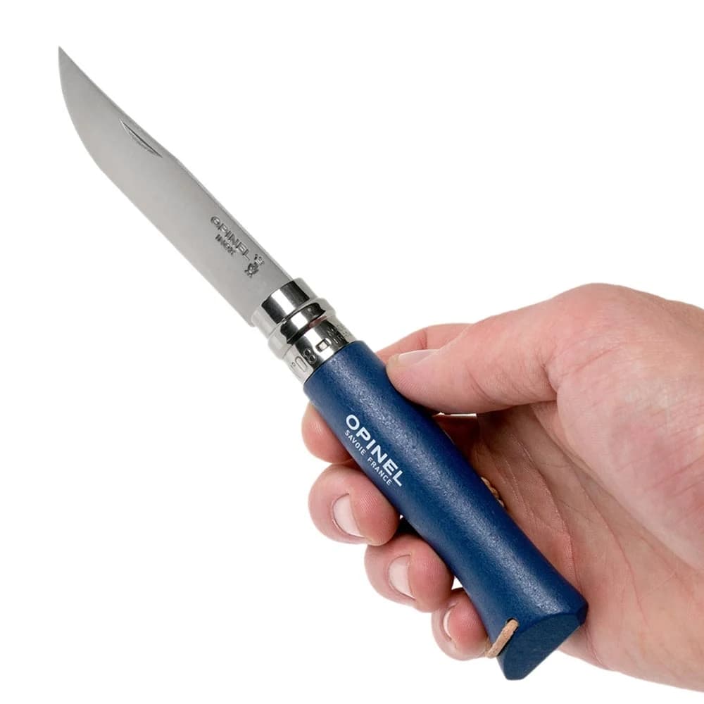Opinel Inox Trekking 8 No Paslanmaz Çelik Çakı (Mavi) — 8