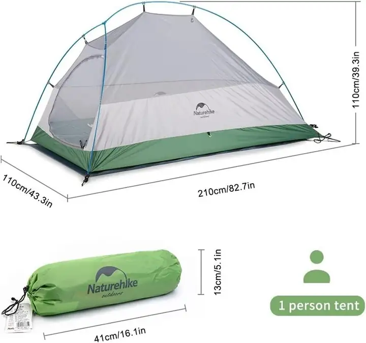 Naturehike Cloud UP-1 Ultralight Kamp Çadırı — 4
