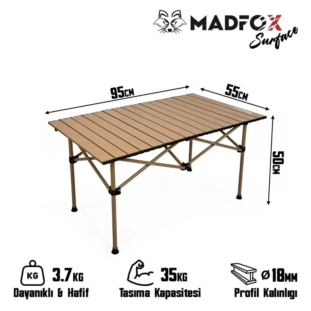 Madfox Surface Katlanır Kamp Masası — 6