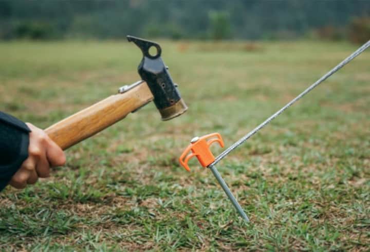 Naturehike Çadır Kazığı 25cm ( Galvanizli Demir ) (2Pcs) — 6