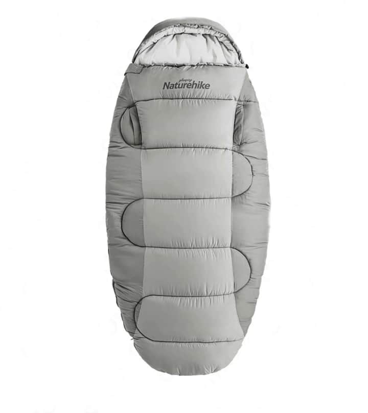 Naturehike PS200 Oval Ultralight Uyku Tulumu -4°C Cloudy Grey — 1
