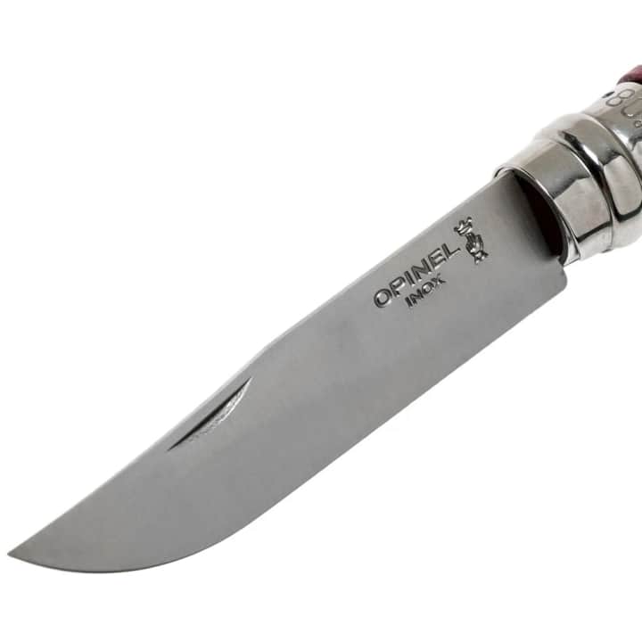 Opinel Inox Trekking 8 No Paslanmaz Çelik Çakı (Bordo) — 4