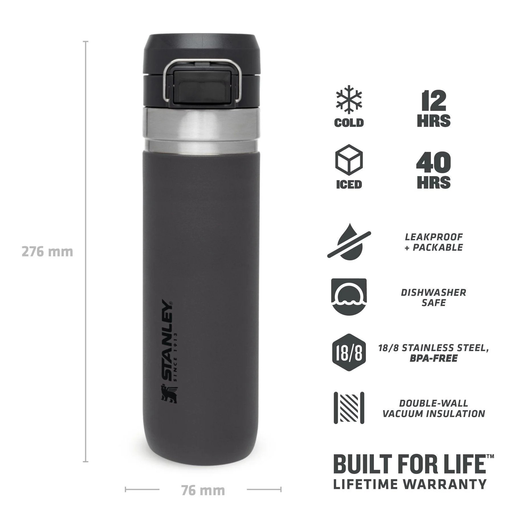 Stanley The Quick-Flip Water Bottle .7L 