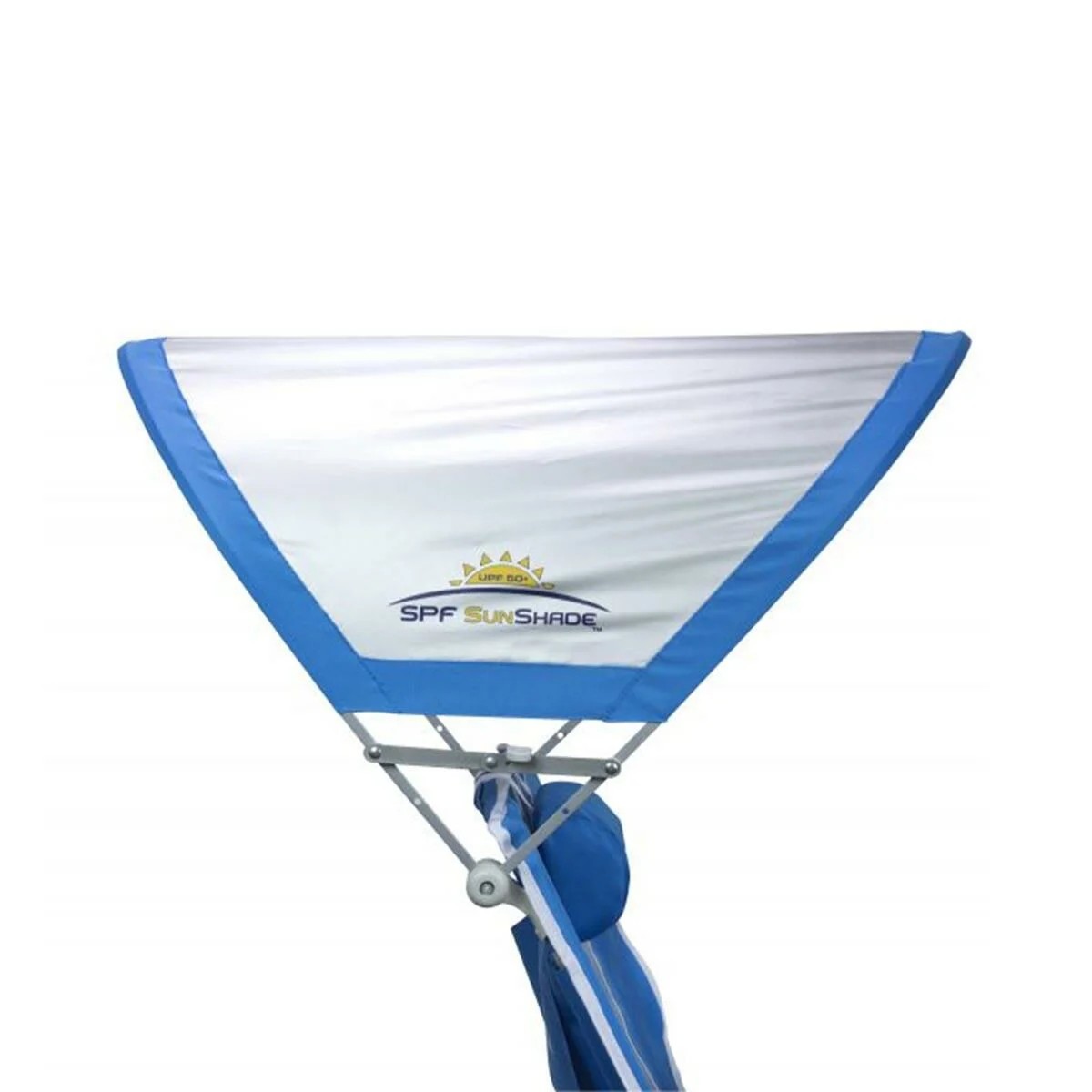 Gci Outdoor SunShade 4 Kademeli Güneşlikli Katlanır Plaj Sandalyesi- Mavi