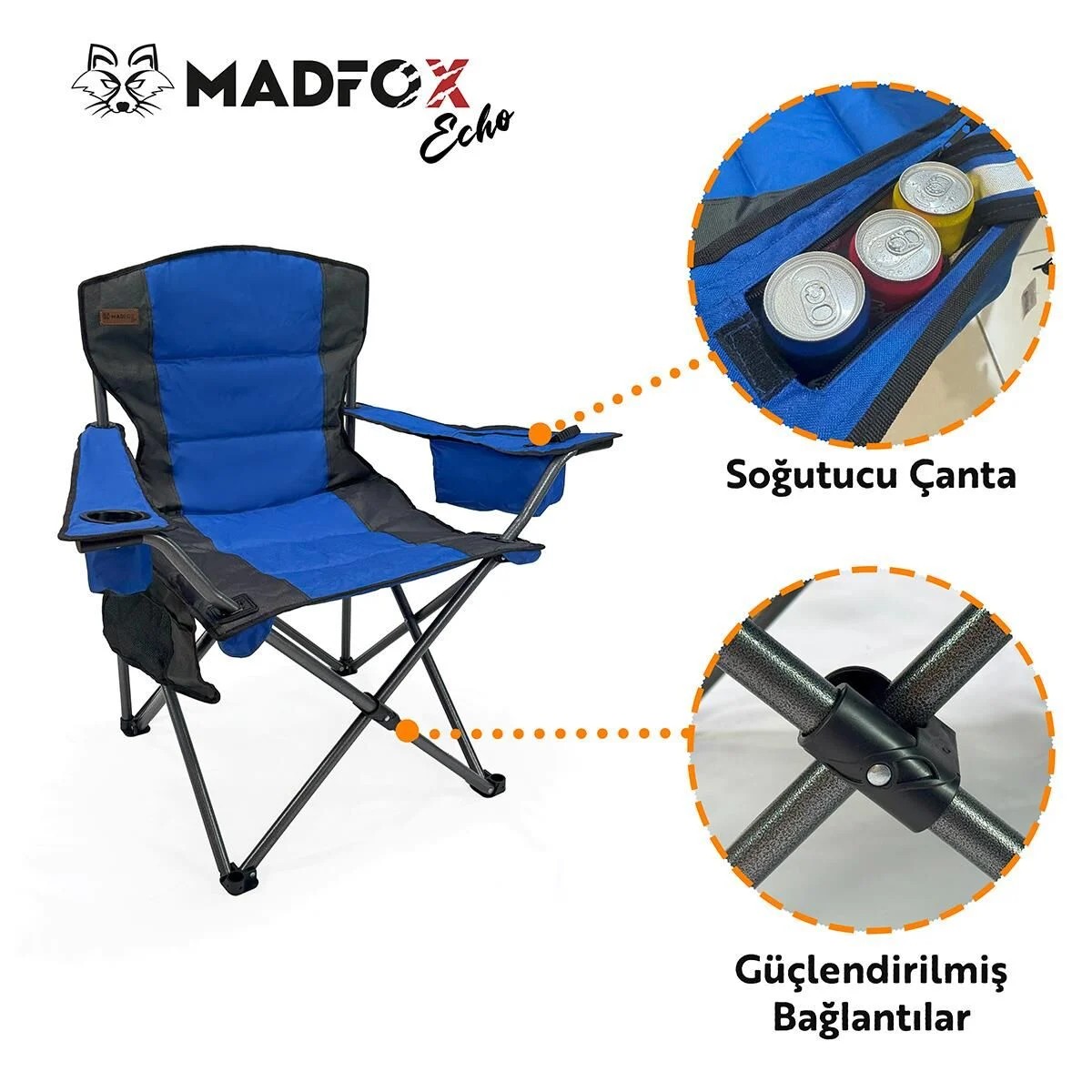 Madfox Echo Katlanır Kamp Sandalyesi