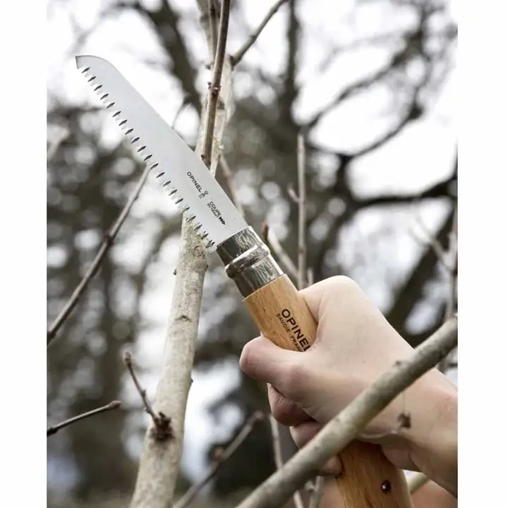 Opinel No 12 Katlanır Paslanmaz Çelik Mini Testere — 8