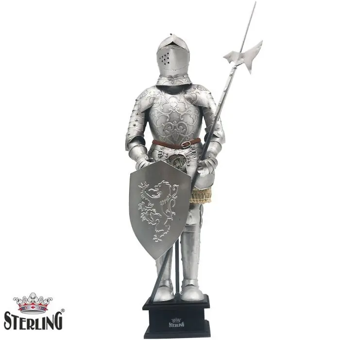 S. STERLING Iron Knight Dekoratif Süs Şövalye — 1