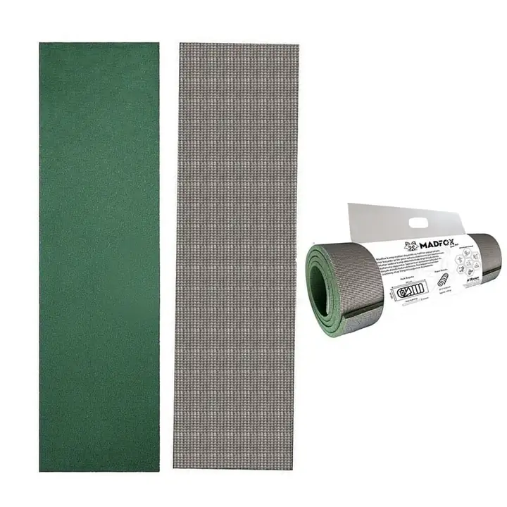 Madfox Thermic Prolight Insulated Kamp Matı [ Gri/Yeşil | 180*60cm-10mm | XPE-35 ] — 3