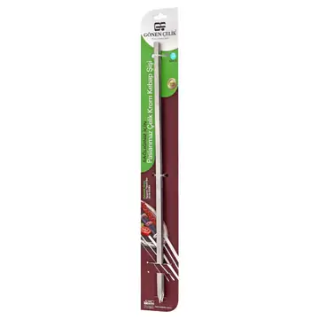 Yassı Paslanmaz Çelik Şiş 10 mm 50 cm 3'lü Paket