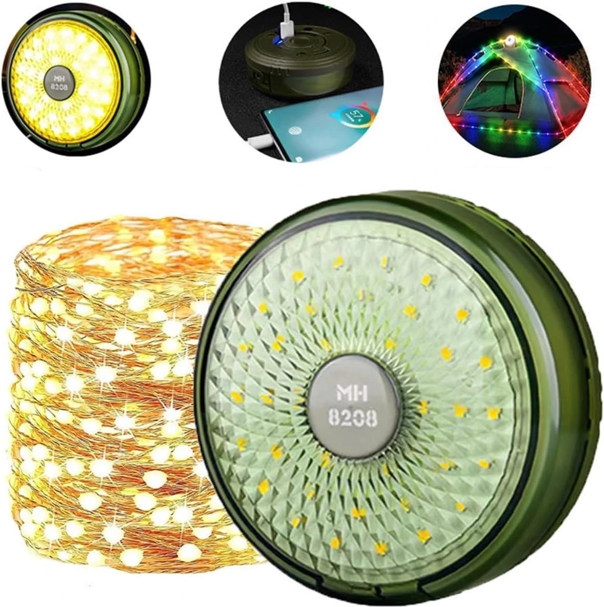 Çok Amaçlı Led Kamp Lambası