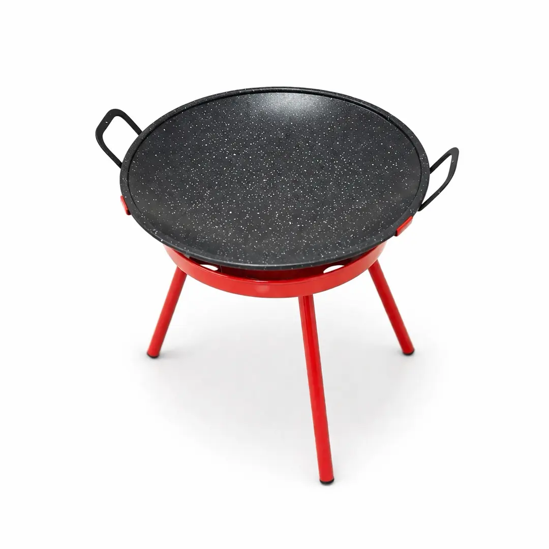 Süper Ocak Granit Kamp Seti (Ocak, Mangal, Izgara, Ekmek Pişirme) - Çantalı — 8