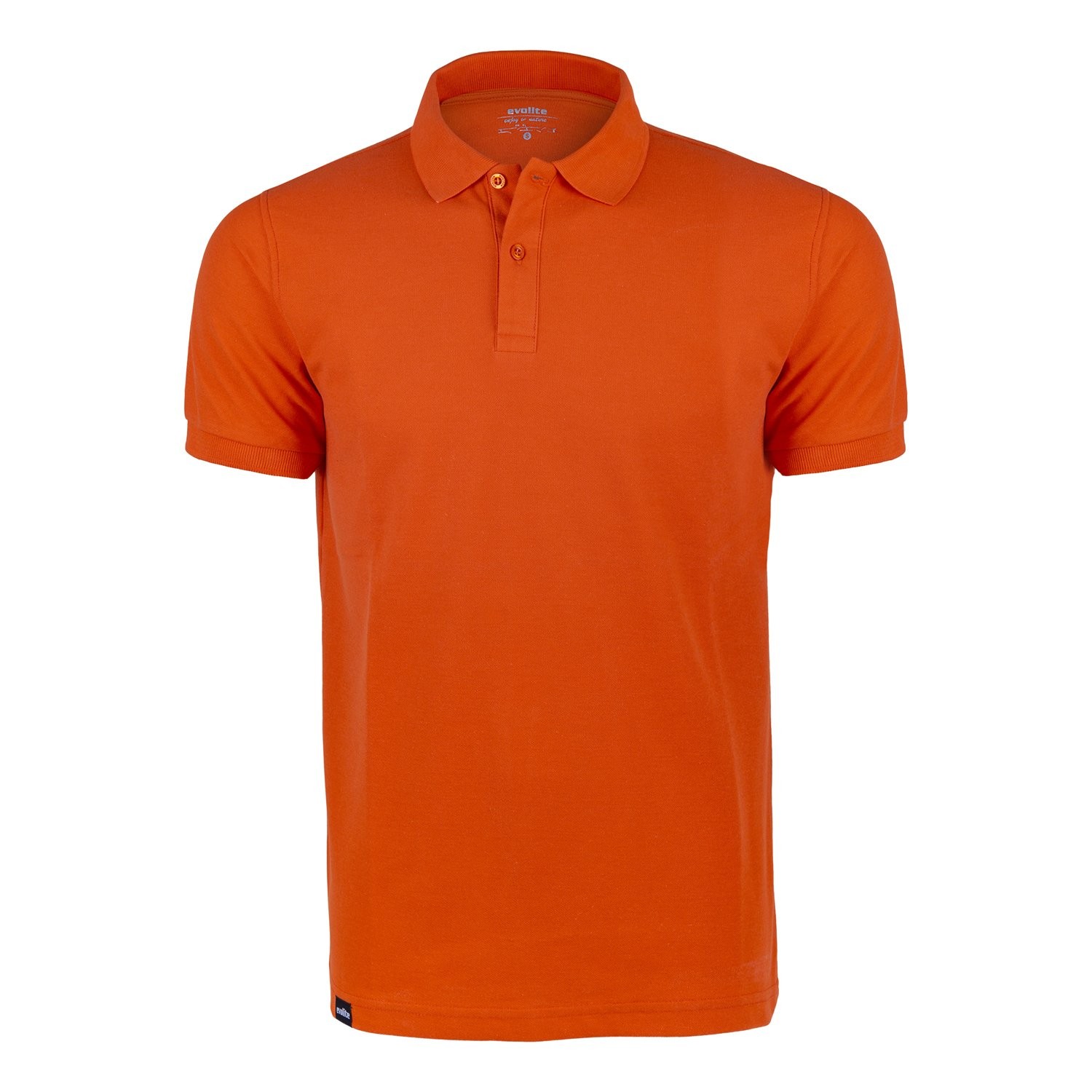 Evolite DeepRaw  Bay Polo T-Shirt - Turuncu