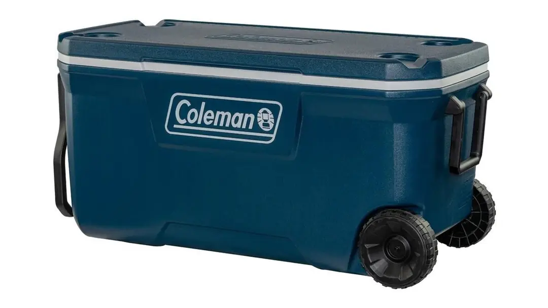 Coleman Xtreme Wheeled 100 QT Tekerlekli Soğutucu Buzluk 94.6 Lt LACİVERT — 2