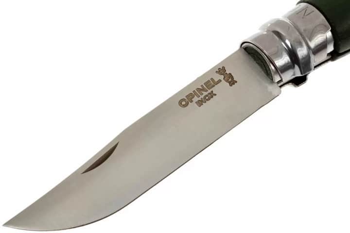 Opinel Inox No 8 Gürgen Saplı Paslanmaz Çelik Çakı (Haki) — 4