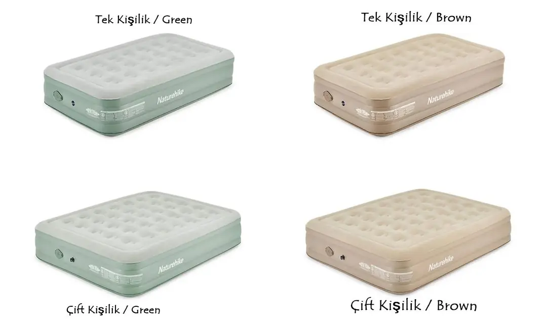 Naturehike Otomatik Şişen Inflatable Anytime One-Touch Air Bed Şişme Kamp Yatağı — 2