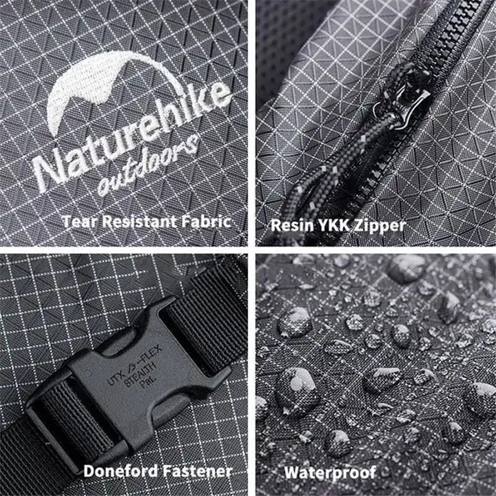 Naturehike Rock 60+5 Lt Trekking Sırt Çantası - Black — 6