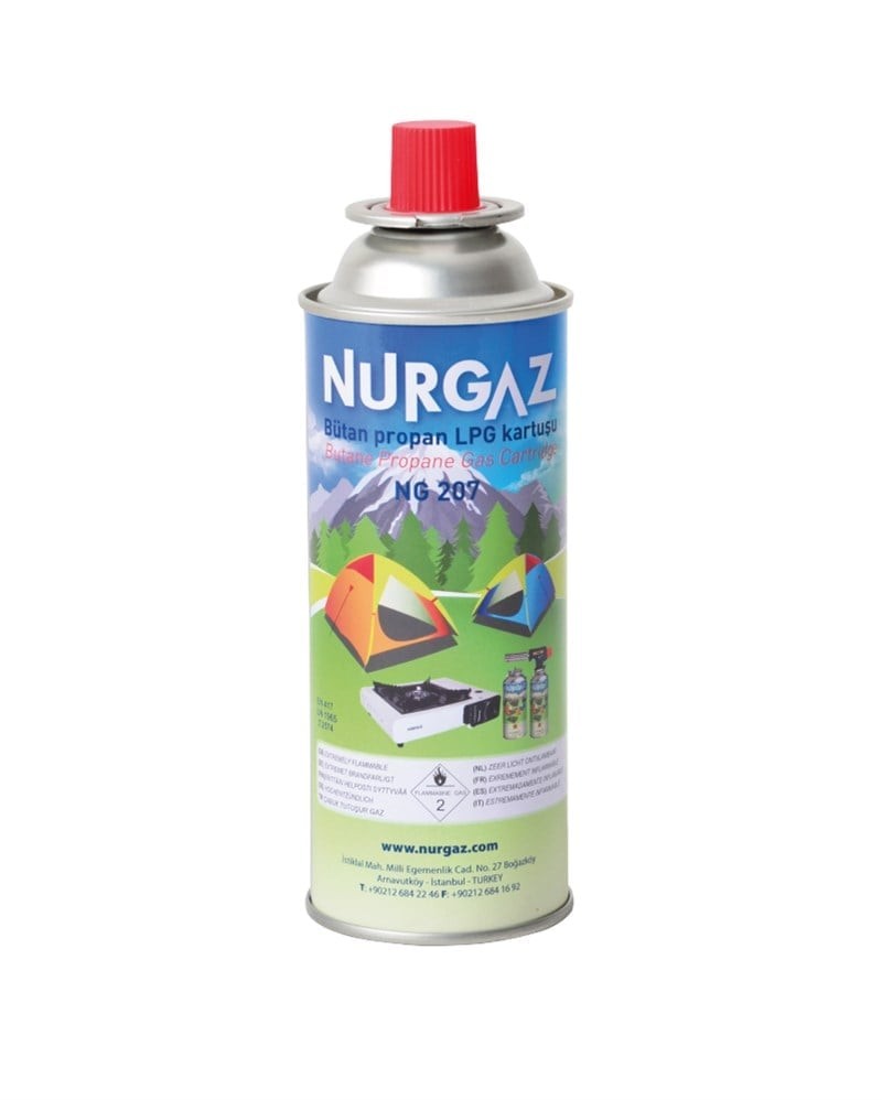 Nurgaz 220 Gr Gaz Kartuşu Kamp Tüpü