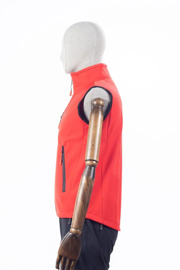 Huğlu Softshell Yelek Fermuarlı Cepli Mevsimlik — 3