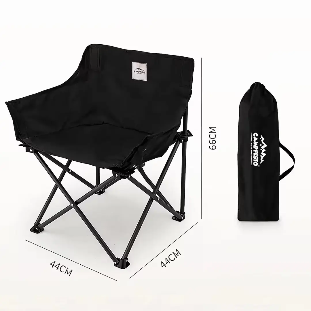 CAMPFESTO Fortis Katlanabilir Outdoor Sandalye Taşınabilir Kamp & Piknik Sandalyesi — 1