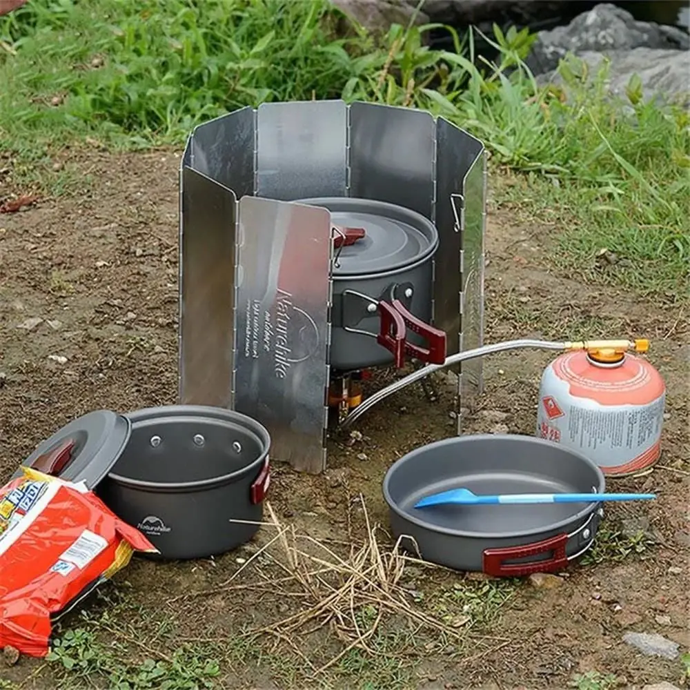 Naturehike Katlanır Rüzgar Kesici Aparat | 8 Parça | — 8