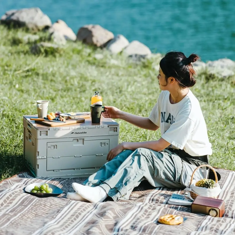Naturehike Ling Yue L Kapaklı Katlanır Saklama Kutusu (Seyehat Organizatörü) — 2