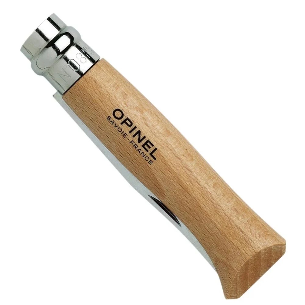 Opinel Inox 8 No Kayın Saplı Paslanmaz Çelik Çakı