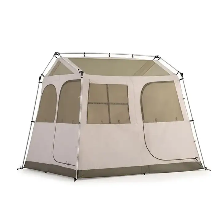Naturehike Village 5.0 Otomatik Kurulum 4 Kişilik Kamp Çadır — 2