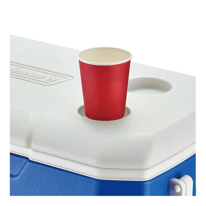 Coleman Poly-Lite 48 QT Taşınabilir Soğutucu Buzluk 45.7 Lt - Mavi/Beyaz — 4