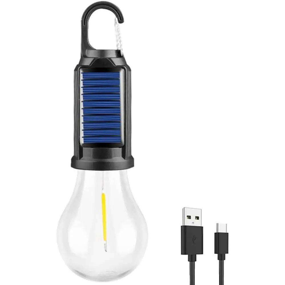 Güneş Enerjili LED Kamp Lambası — 1