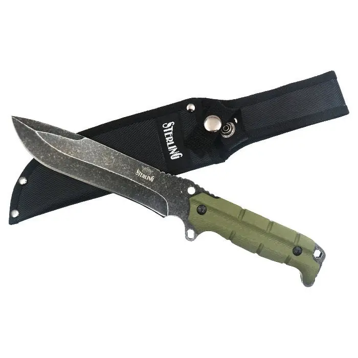 S. STERLING 30 cm Yeşil Avcı Bıçağı — 2