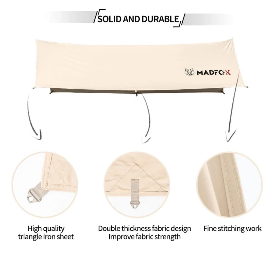 Madfox Oem Tarp 4X3 Mt [ Güneş Ve Rüzgar Koruma Brandası ] — 3
