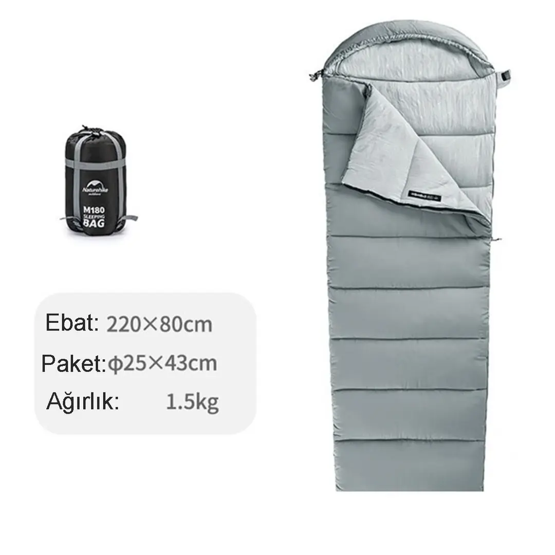 Naturehike M400 Pongee Pamuklu Uyku Tulumu -18°C — 4