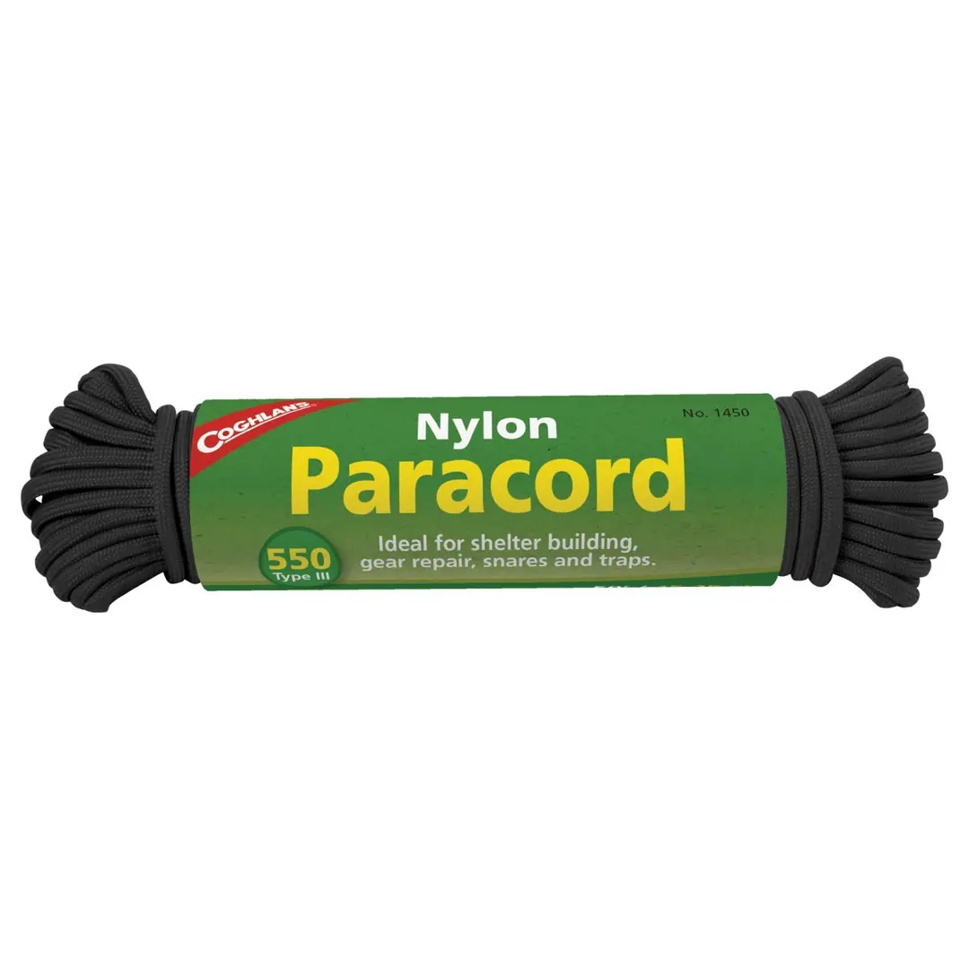 Coghlans Siyah Paracord İp — 1