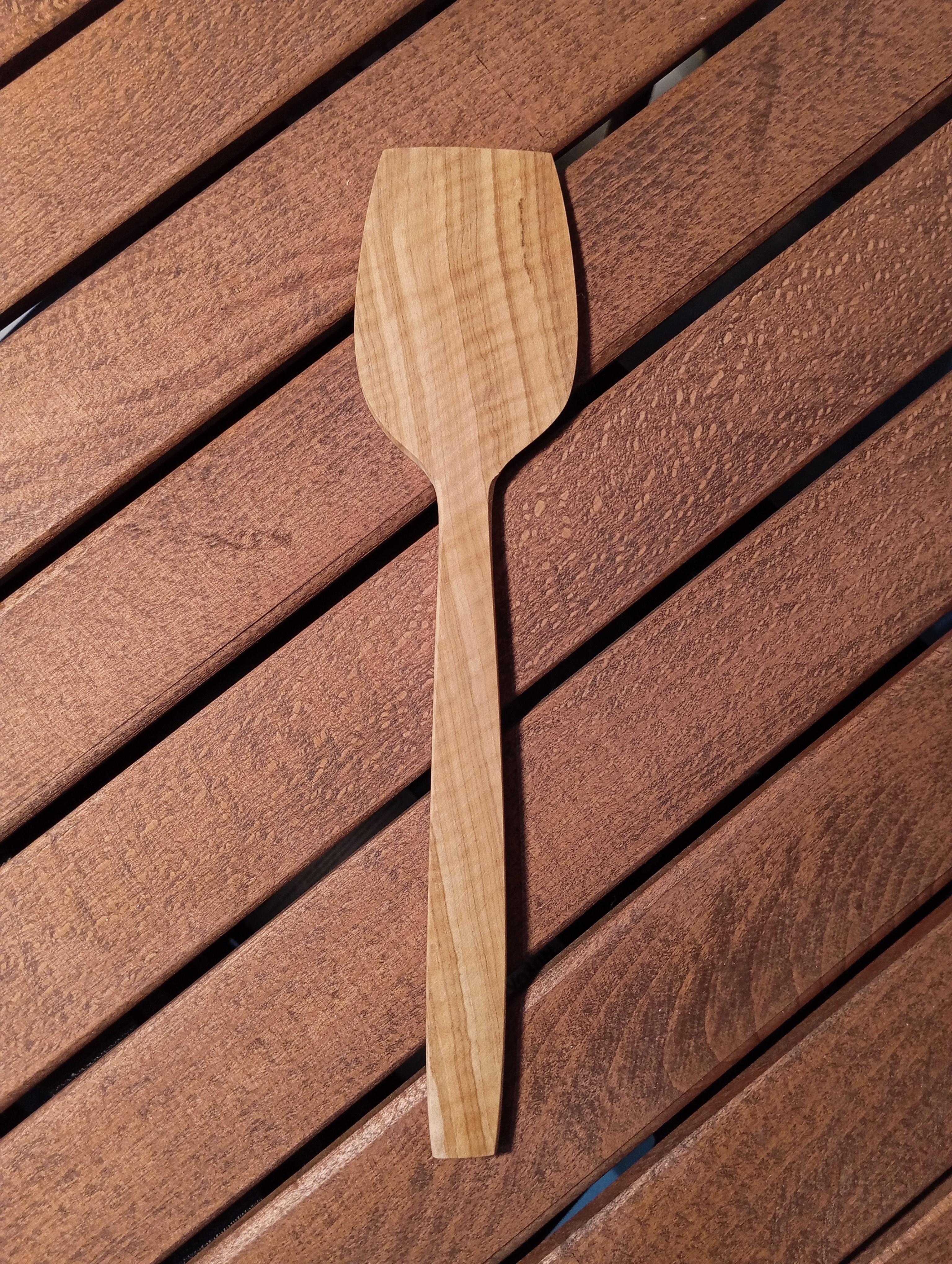 Ahşap Orta Spatula