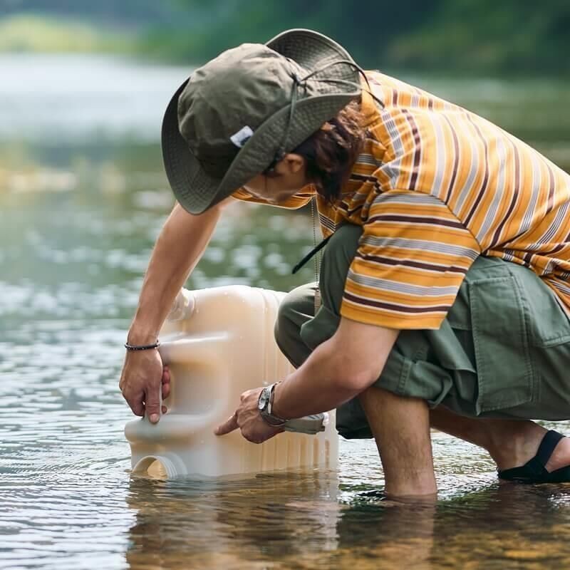 Naturehike Galon Air PE Musluklu Su Bidonu 18 Litre