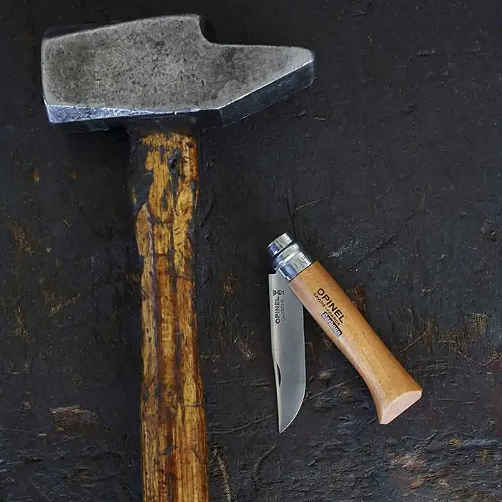 Opinel No 9 Kayın Saplı Karbon Çelik Çakı — 4