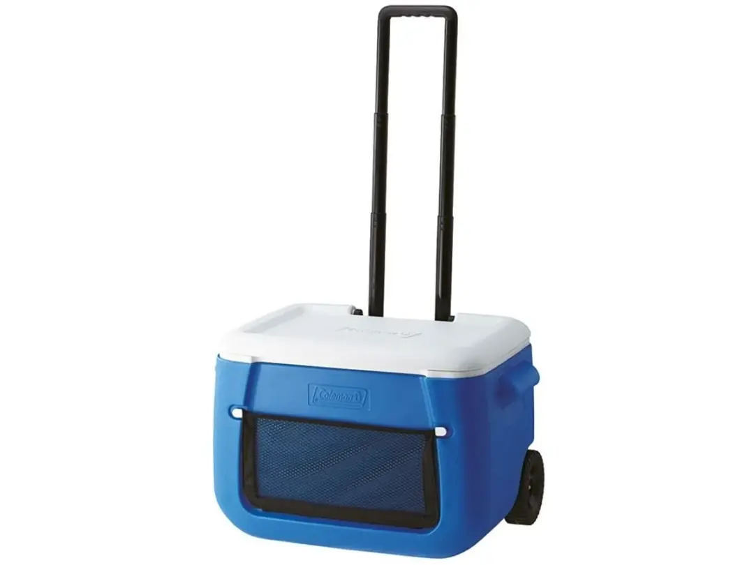 Coleman Poly-Lite Wheeled Mesh 50 QT Tekerlekli Soğutucu Buzluk 47.3 Lt — 1