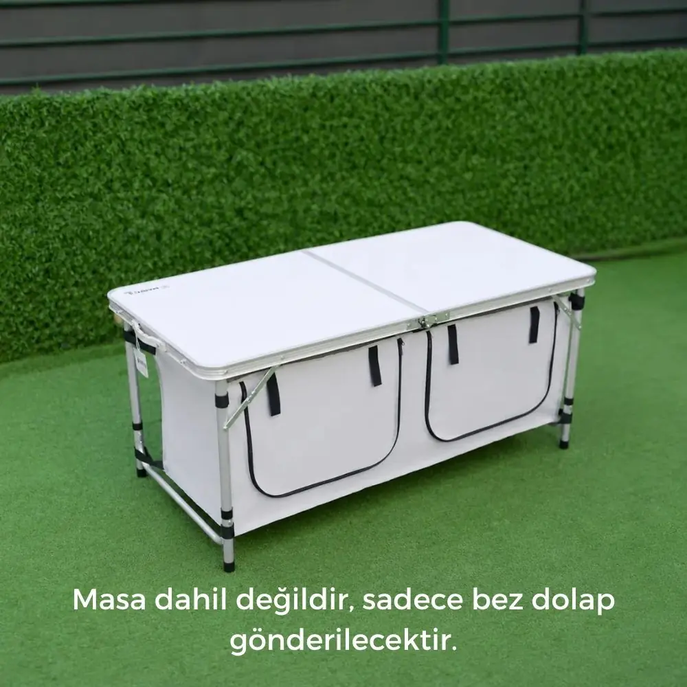 Portatif Masa Altı Bez Dolap & Organizer — 2